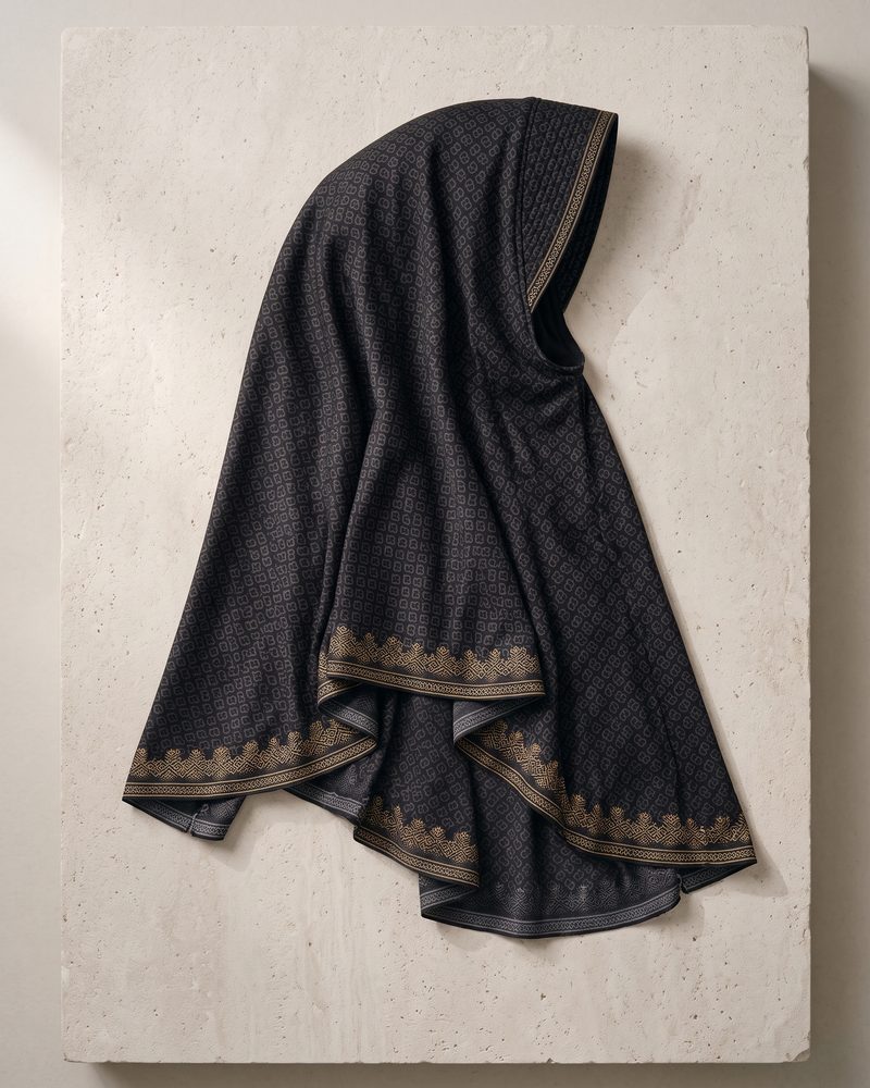 Bergo Kerudung Instan Slip On Tapis Sudut 6